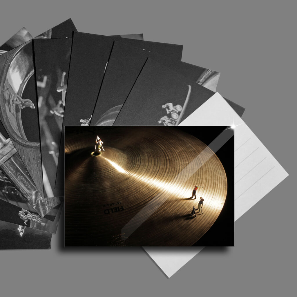 Postkarte "Golf"