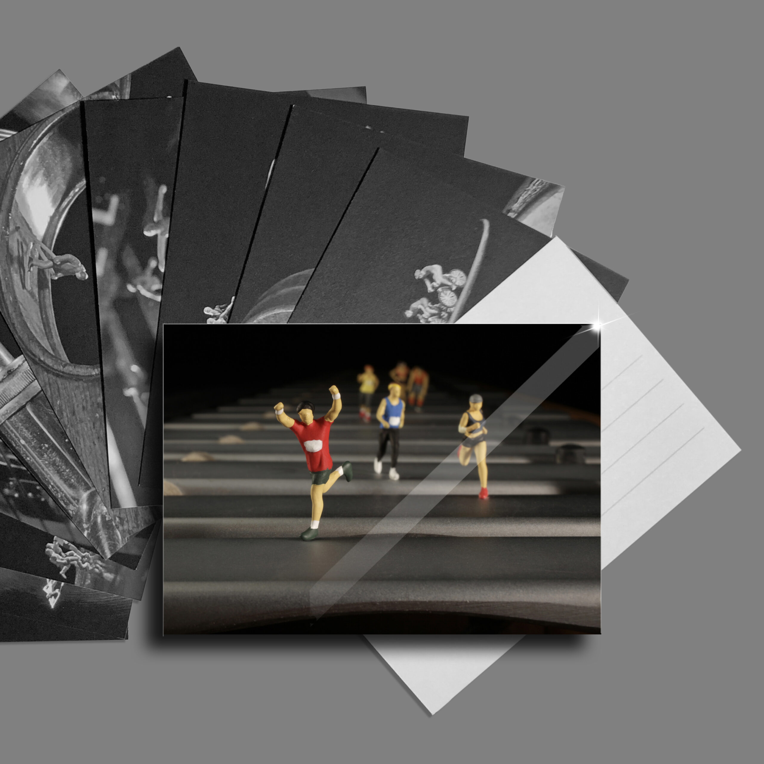 Postkarte "Marathon"